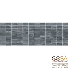 Декор Zen  мозаичный чёрный MM60068 20х60 купить по лучшей цене в интернет магазине стильных обоев Сова ТД. Доставка по Москве, МО и всей России