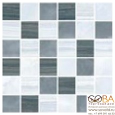 Мозаика Vitra  Serpe-Nuvola Мозаичный Микс холодная гамма 7ЛПРР (5*5) 30х30 купить по лучшей цене в интернет магазине стильных обоев Сова ТД. Доставка по Москве, МО и всей России