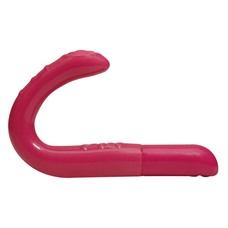 Ярко-розовый вибромассажёр простаты Coarsed Coral Prostate Massager