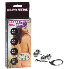 Анальные бусы из металла HEAVY METAL ANAL BEADS 2K237-BXSC