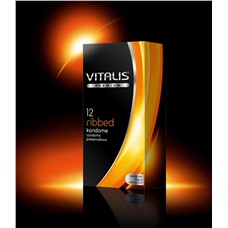 Презервативы VITALIS premium №12 Ribbed