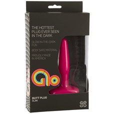 Анальная пробка GLO Slim Pink 7050-02BXDJ