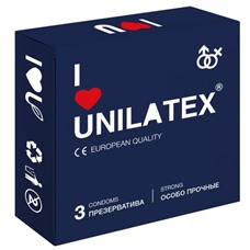 Презервативы Unilatex Extra Strong 3шт 3019Un