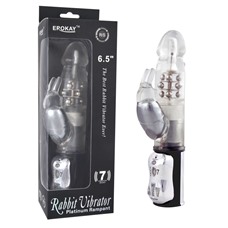 Вибратор Classicle Rabbit Silver