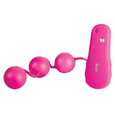 Вагинальные шарики с вибро POWER BALLS PINK VIBR.4F. 9598TJ