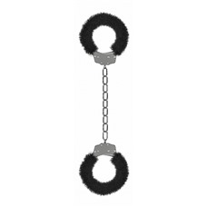 Кандалы Beginner's Legcuffs Furry Black SH-OU007BLK