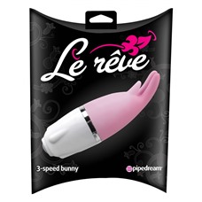 Вибромассажер LE REVE 3 SPEED BUNNY PINK 116511PD