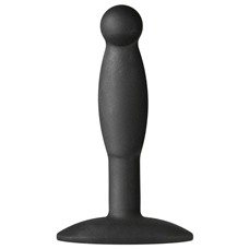 Черная анальная пробка Platinum Premium Silicone - The Minis - Smooth Small - Black S