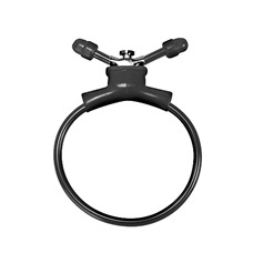 Утягивающее лассо Adjustable Cockring Black SH-SHT156BLK