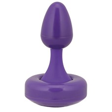 Вибромассажер для анальной стимуляции FLEXI HEAD 10 FUNCTION BUTT PLUG - 8,9 см.