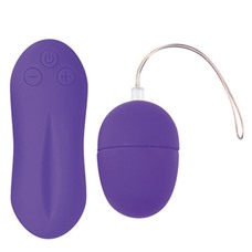 Вибромасажер VIBRATING EGG PLEASURE SHIVER SMALL PURPLE T4L-801002