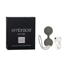 Вагинальные шарики EMBRACE LOVE BALLS GREY 4604-10BXSE