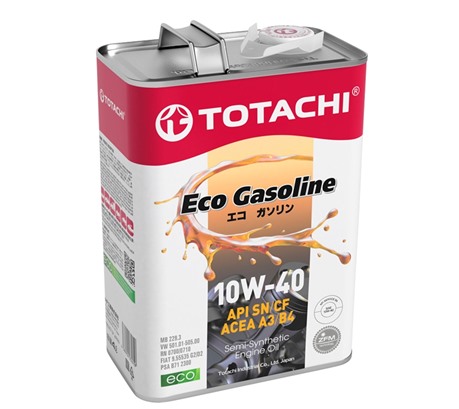 Моторное масло Totachi Eco Gasoline 10W-40 (4л.)