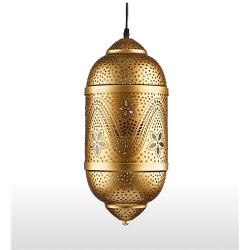 Марокканский фонарь Antique gold 52 см