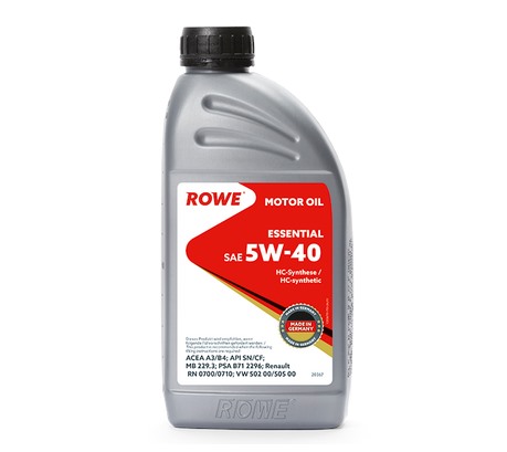 Моторное масло Rowe Essential 5W-40 (1л.)