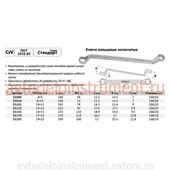 Накидной ключ 19х22 АвтоDело 33192 14334