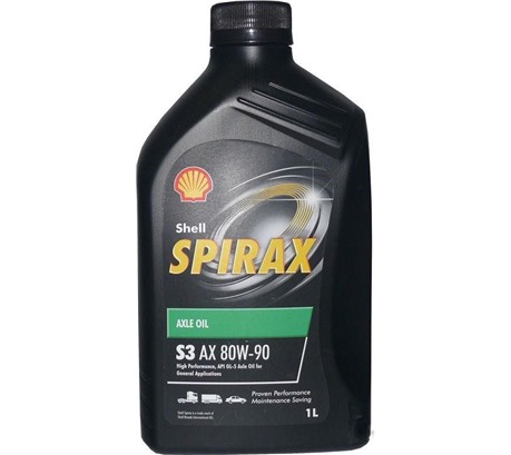 Трансмиссионное масло Shell Spirax S3 AX 80W-90 (1л.)