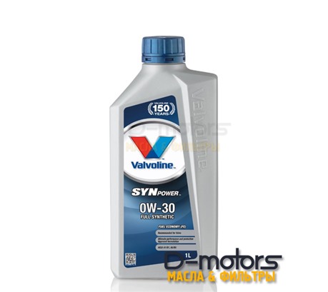 Моторное масло Valvoline Synpower  FE 0W-30 (1л.)