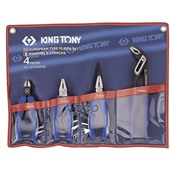 Набор пассатижей и бокорезов, 4 предмета KING TONY KING TONY арт. '42104GP01'